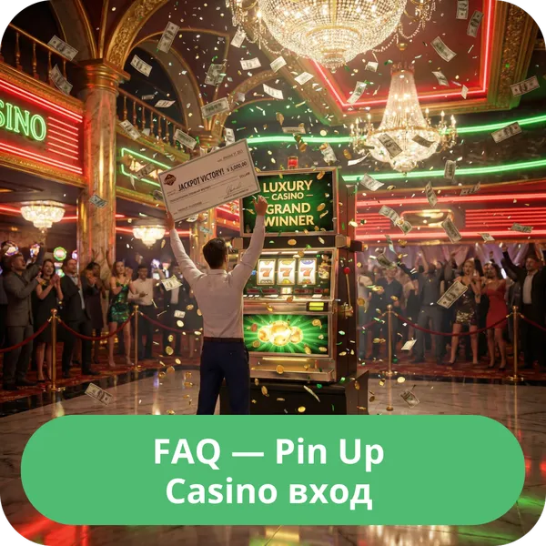 FAQ — Pin Up Casino вход